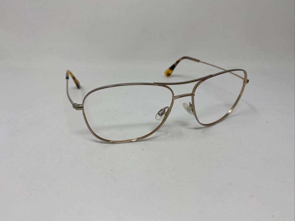 MAUI JIM CLIFF HOUSE MJ247-16 59/15-120 GOLD TITANIUM SUNGLASSES
