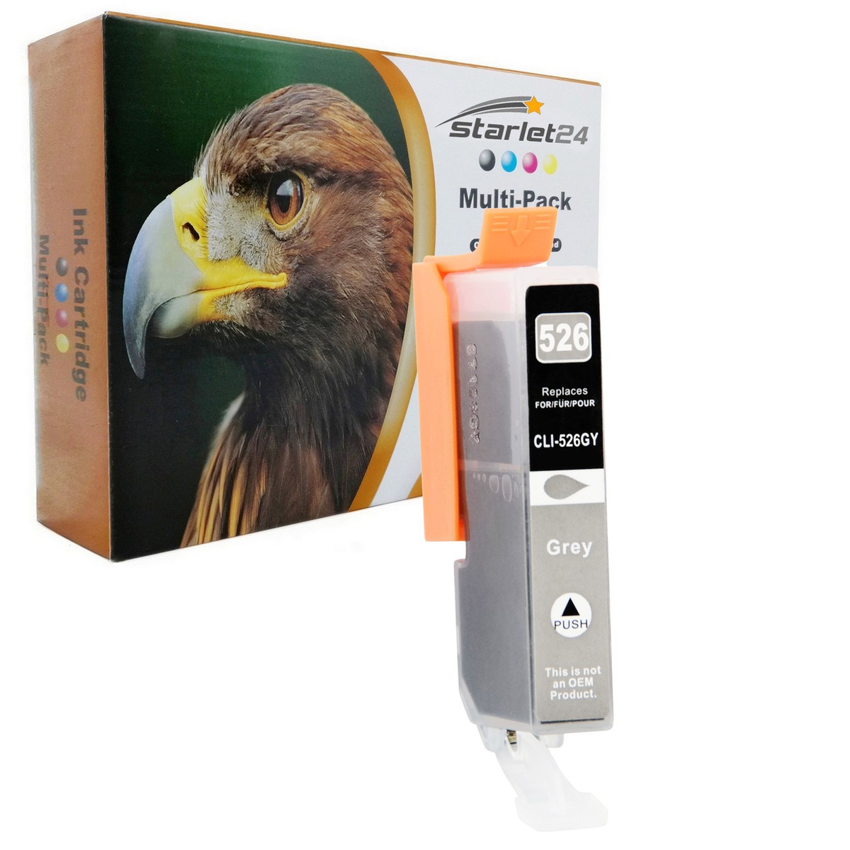 10x Druckerpatronen Kompatibel Zu Canon PGI-525 / CLI-526 – Für Pixma MG, MX, IP & IX Serien