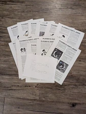 Annual Playboy Centerfold Sets - CENTERFOLDS ONLY - COMPLETE SETS (Inv12314)