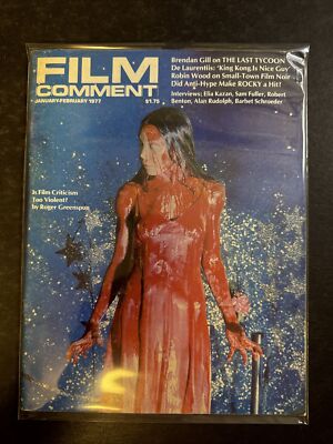 CARRIE COVER   1977 Film Comment Magazine    Stephen King   Horror # FLM-06