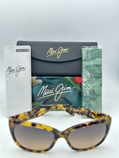 MAUI JIM Polarized Sunglasses MJ 768-10L Plumeria Tortoise HCL Bronze NIB