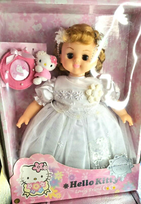 Sanrio Hello Kitty Vintage Wedding doll Lovely Friend Coco 2002 Korea 38cm tall