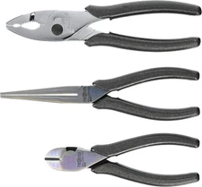 KTC Nepros Slip joint pliers,Snipe nose pliers, nippers [3-piece set] NTP03 F/S