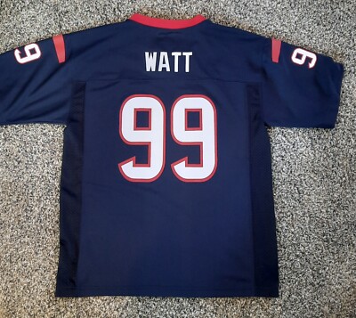 Houston Texans #99 Watt Jersey NFL Apparel Youth Boy's Sz L