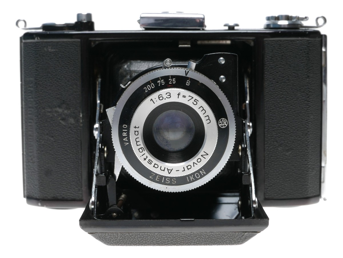 Zeiss Ikon Nettar 515/16 Postwar Folding Camera Vario Novar 1:6.3