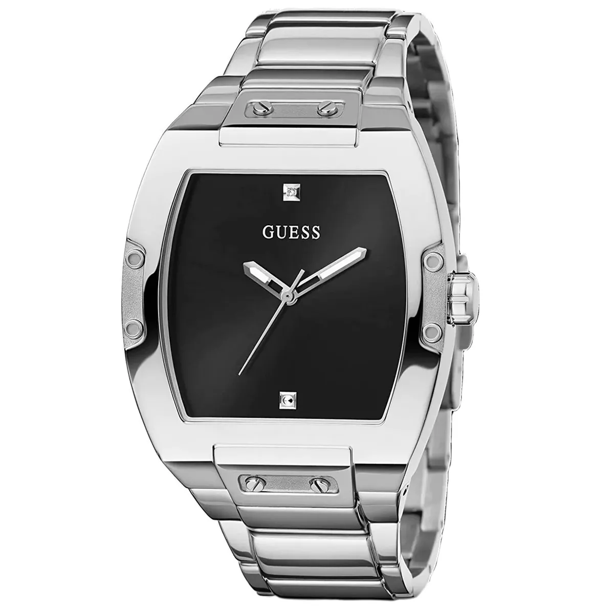 Guess black dial watch hot sale