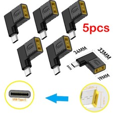 65W USB C Type C To PD Power Charger Adapter Square Converter For Lenovo Laptop