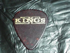 KINGS X  Logo Official Crew  Early 2000's Concert Tour GUITAR PICK