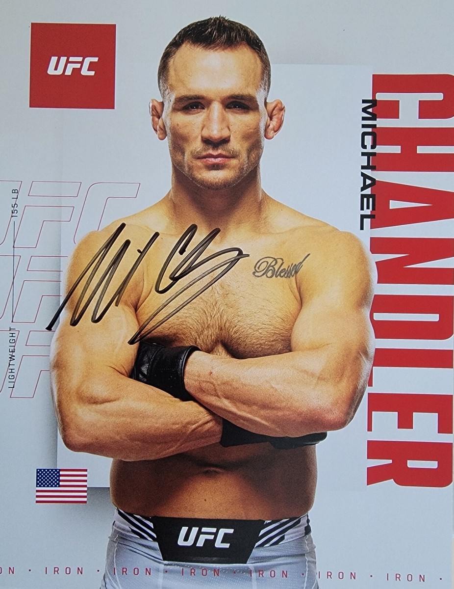 MICHAEL CHANDLER SIGNED 8.5X11 PHOTO AUTOGRAPH MMA UFC FIGHTER | eBay