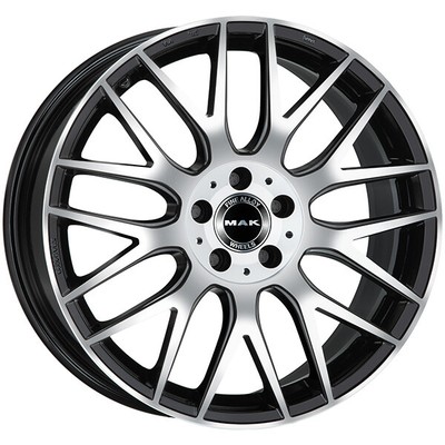 ALLOY WHEEL MAK ARROW 8X19 5X112 BLACK MIRROR F8090OWBM33WS1X