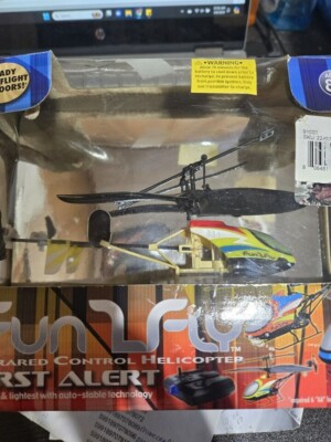 Fun 2 Fly First Alert Infrared Control Helicopter Super Miniature Helicopter
