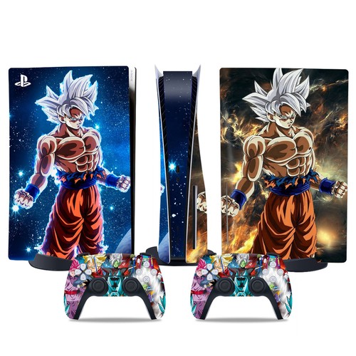 Skin Stickers PVC Decal Disk PS5 Film Wrap Dragon Ball Cartoon PS5 Standard Disc - Picture 41 of 65