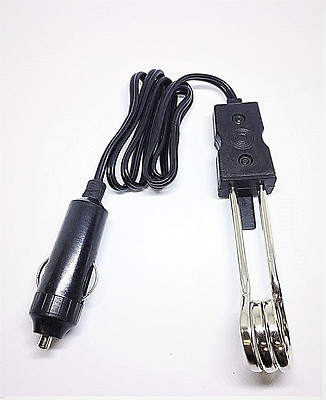 120W Copper Travel Water Heater Portable Car 12V Immersion Water