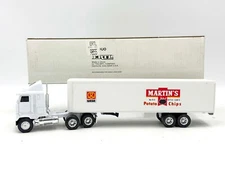 1/64 Mack Martins Potato Chips Ertl Semi Truck Trailer A024