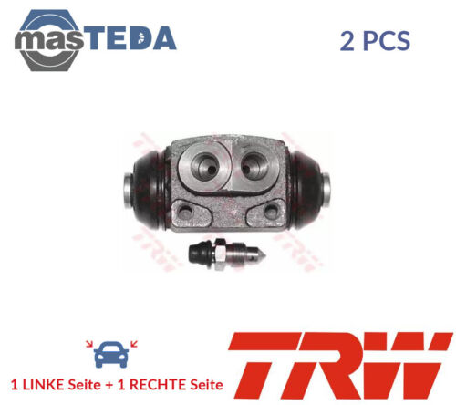 BWD195 WHEEL BRAKE CYLINDER DRUM BRAKE REAR TRW 2PCS NEW OE QUALITY - Picture 1 of 6