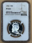 NGC 1962 PF66* Proof Franklin 50c Piece - Beautiful Bell Lines