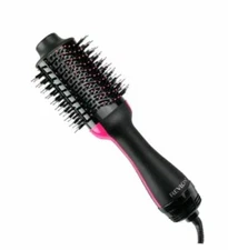 Revlon One-Step Hair Dryer and  Volumizer, Black and Pink - RVDR5222