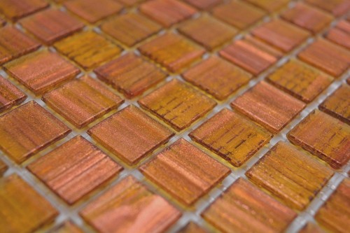 Glass mosaic mosaic mosaic tile gold brown copper 230-G34_P - Picture 5 of 10
