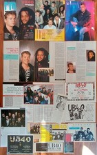 UB40 # Pinup A.Campbell, Clippings, Adverts / Rat In Mi Kitchen, Riddle Me, UB45