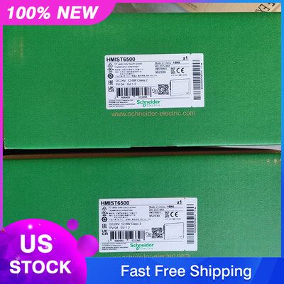 SCHNEIDER HARMONY HMIST6500 10'' WIDE COLOR TOUCH PANEL SCREEN 24VDC