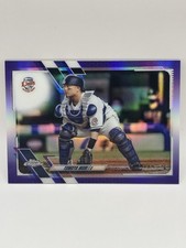 2021 Topps Chrome NPB Nippon Tomoya Mori #75 Purple Refractor 079/299 Lions NM
