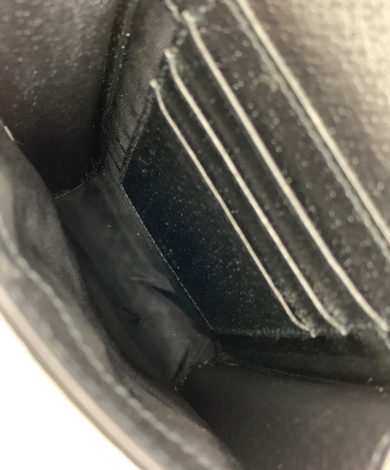 GUCCI GG Marmont Mini Shoulder Bag Black Leather 625599 Italy SN2576 thumbnail 15