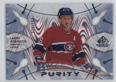 2022 SP Game Used Purity Legends Platinum 28/150 Larry Robinson #P-58 HOF 1a9l