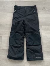 Columbia Bugaboo Omni-Tech Black Snow Pants Kids Size Small 8