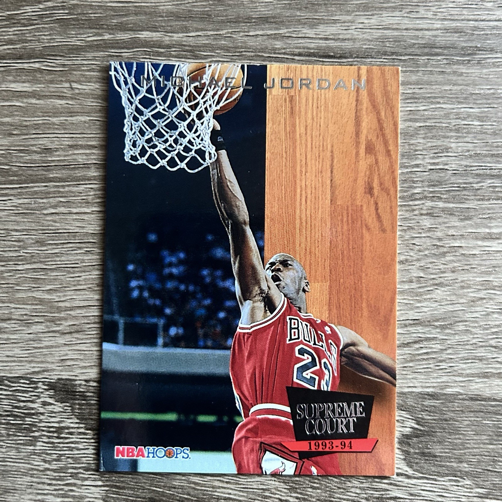 1993-94 NBA Hoops Michael Jordan Supreme Court #SC11 Chicago Bulls