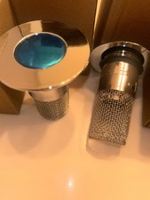 Stainless steel drain filter Lot Of 4 New