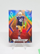 2020 Panini Phoenix - Rookies Julian Okwara #197 Fire Burst (RC)