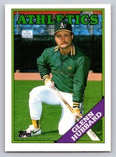1988 Topps Traded #53T Glenn Hubbard