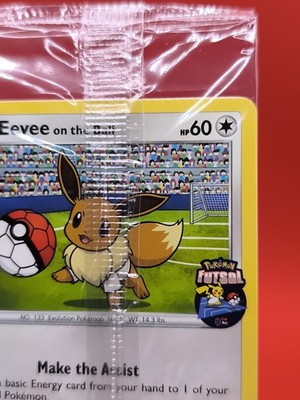 Error Eevee On The Ball 002/005 Exclusive Futsal Promo Pokemon