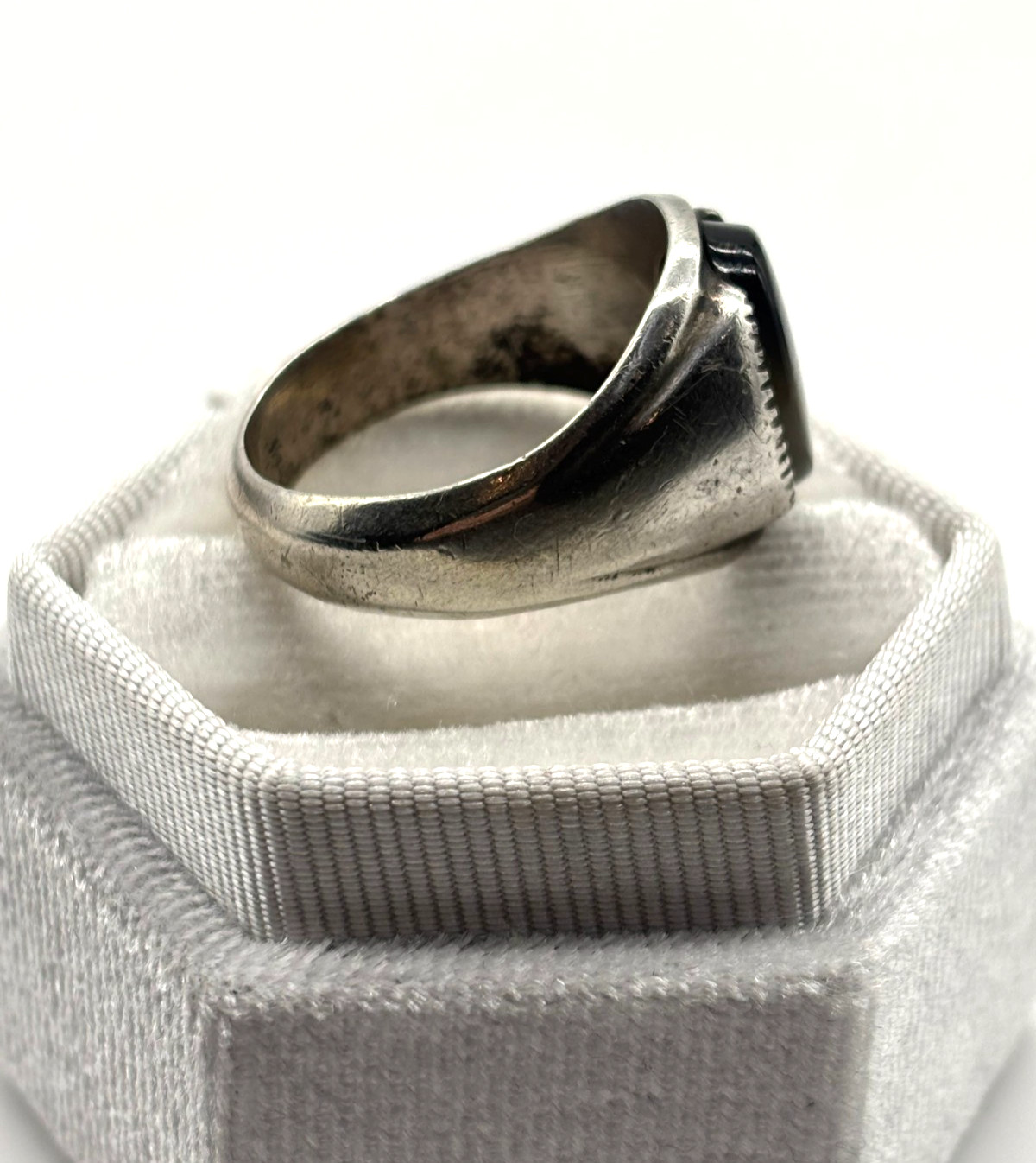 Sterling Silver Moss Agate Ring - image 4