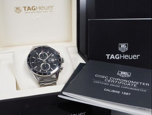 TAG Heuer Formula 1 Chronograph CAU1115 Quartz 42mm Box Papers
