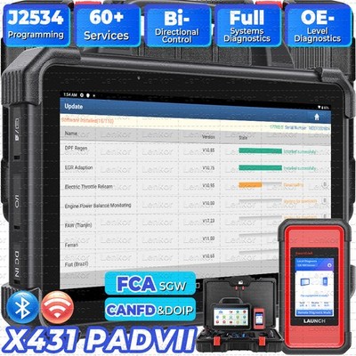 LAUNCH X431 PAD 7 VII Profi KFZ Diagnosegerät OBD2 Scanner ECU Key Programmier