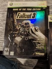 Fallout 3 Game of the Year Edition (Xbox 360) CIB + Game Sleeve Original Version
