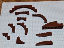 Lego bogenstein  Rundbogen in neues braun rotbraun Teilenummer Menge Wählen K8