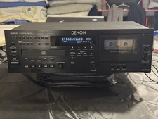 Working Denon DN-T625 Professional CD & Cassette Deck XLR in/Out