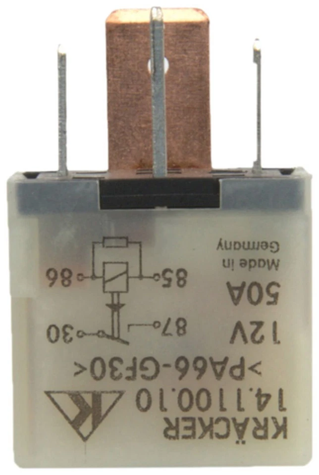 Four Seasons 36040 Standard Relay For Select 78-08 Audi Volkswagen Models - Image 3 of 4
