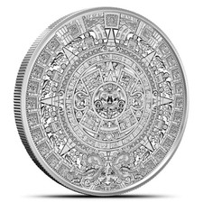 1 oz SilverTowne Aztec Calendar Silver Round (New) 82.31 per troy oz