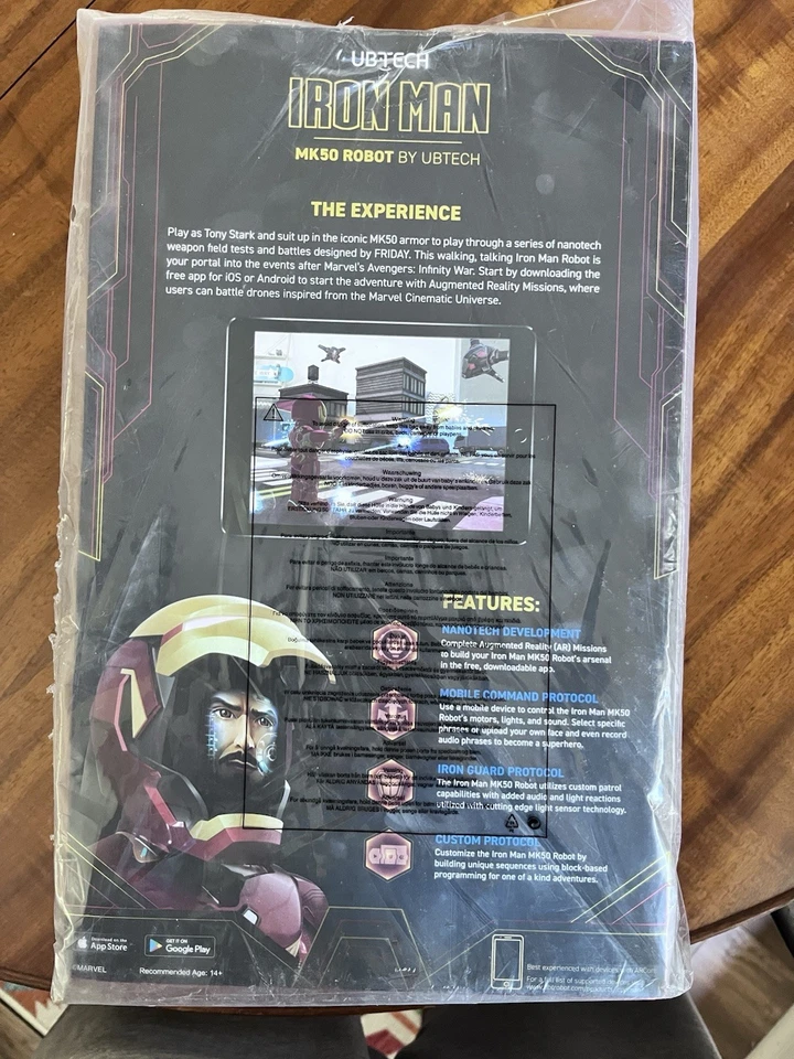 Avengers Marvel Iron Man MK 50 Robot by Ubtech Toys “R” Us Limited Figure NE - Image 3 of 4