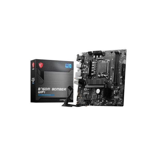 NEW MSI B760M BOMBER WIFI LGA1700 mATX Desktop Motherboard B760M BOMBER WIFI