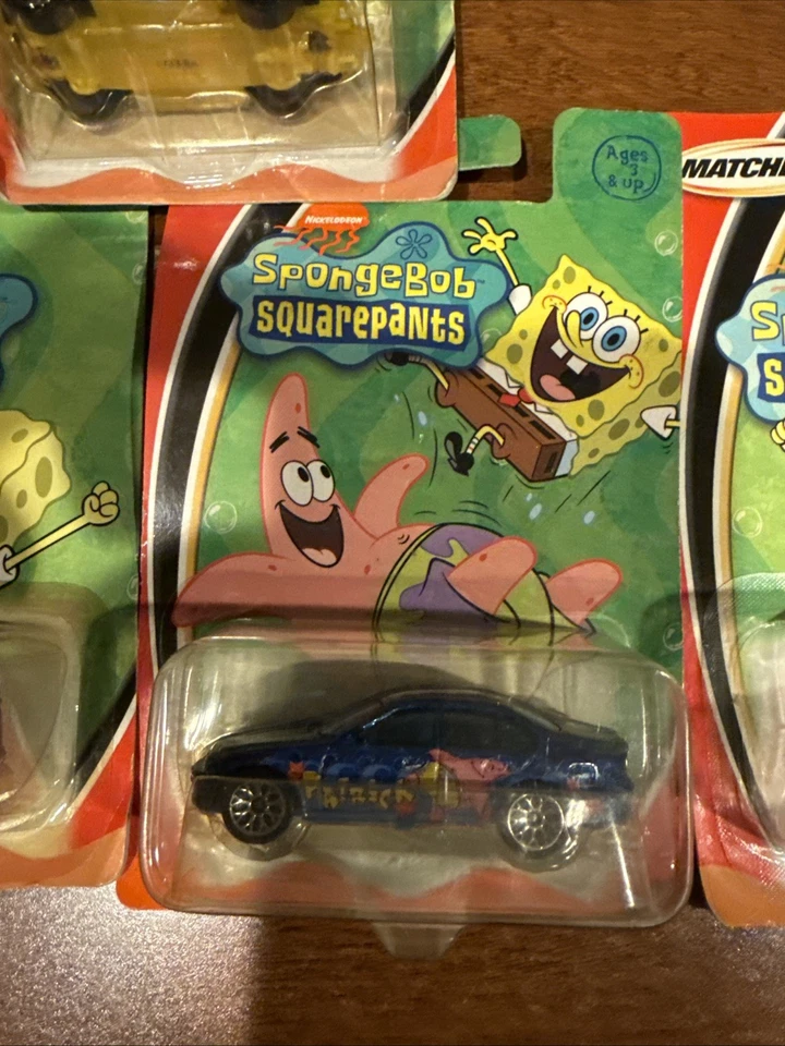 Matchbox SpongeBob SquarePants Set Of 4 - Image 4 of 4