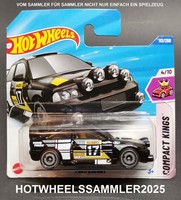 "Hot Wheels \"Ford Escort\" Compact Kings JBB17-N521 Farbe Schwarz Ovp UngeÖFfnet"