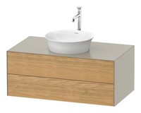 Duravit White Tulip Konsolenwaschtischunterschrank WandhäNgend Mit 2 AuszüGen...
