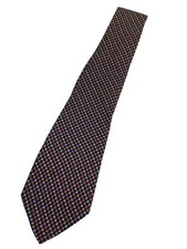 Salvatore Ferragamo Tie Silk NVY Total Pattern Men