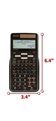EL-W516TBSL Advanced Scientific Calculator with WriteView  4 Line Display & S...