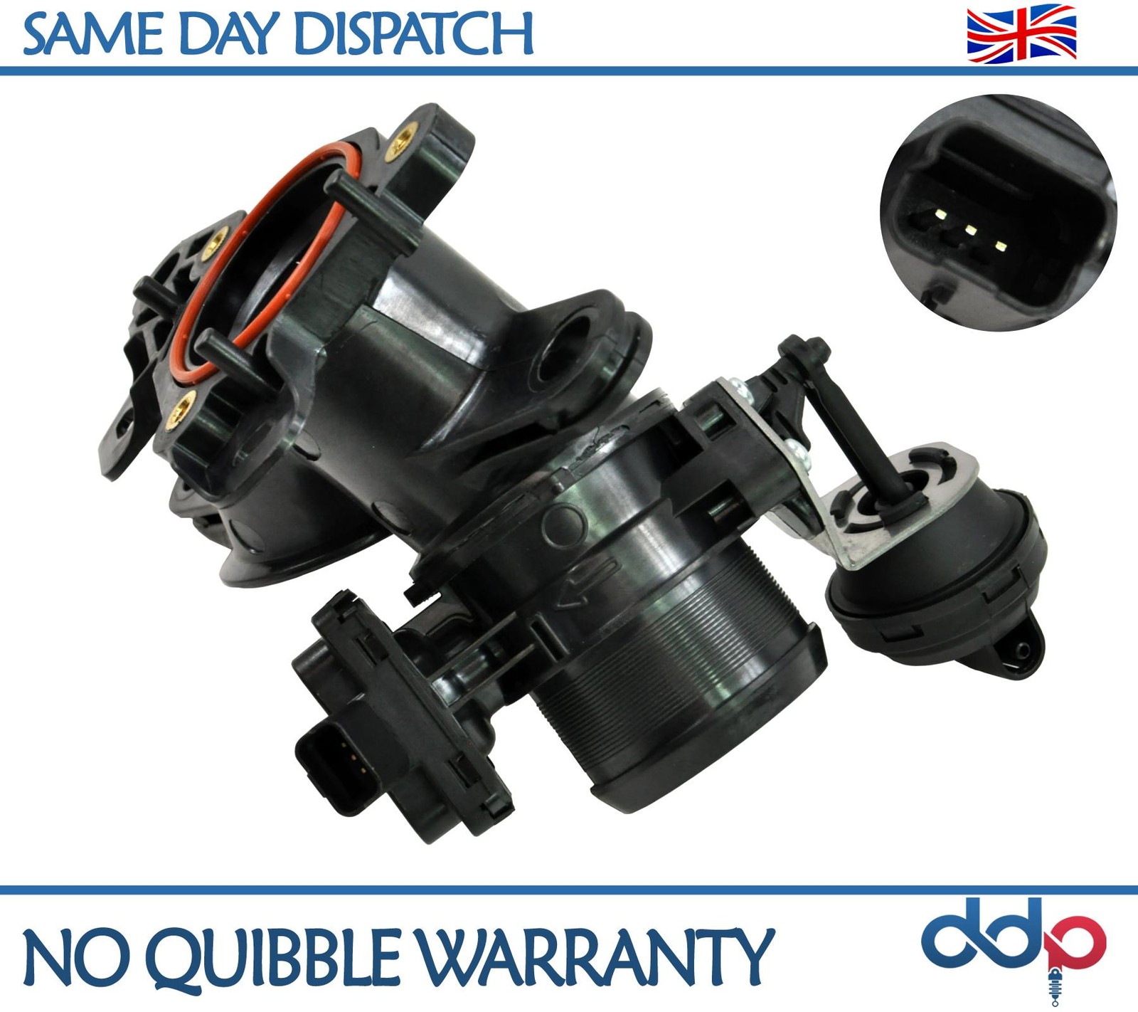 Throttle Body Unit For Citroen C4, C5, C8, DS4, DS5 & Dispatch 3 Pin