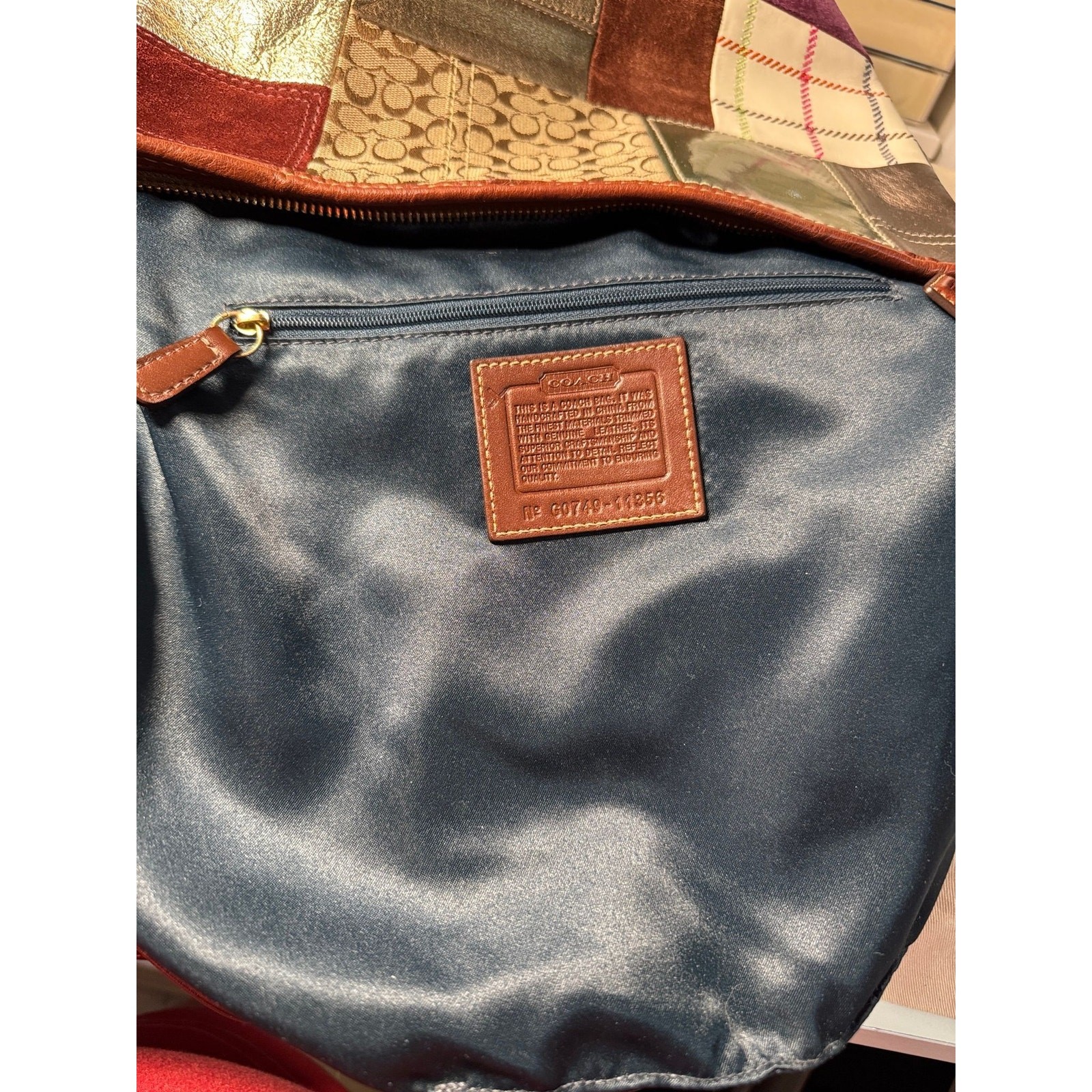 Trophy Coach Patchwork holiday Bleecker duffle bag - image 6